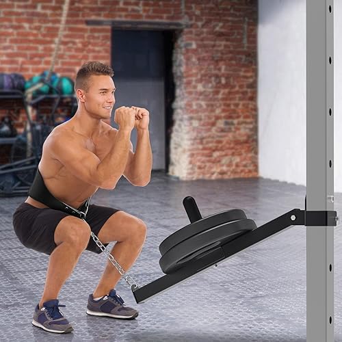 Miniatura 3 de Kipika Accesorio para minas terrestres en fila en T Plataforma de fila resistente con giratorio Adecuado para barras estándar y olímpicas Ideal