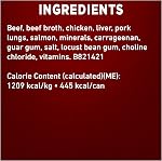 Purina ONE Classic Ground True Instinct Wet Dog Food, Beef & Salmon - 368 g Can (12 Pack)