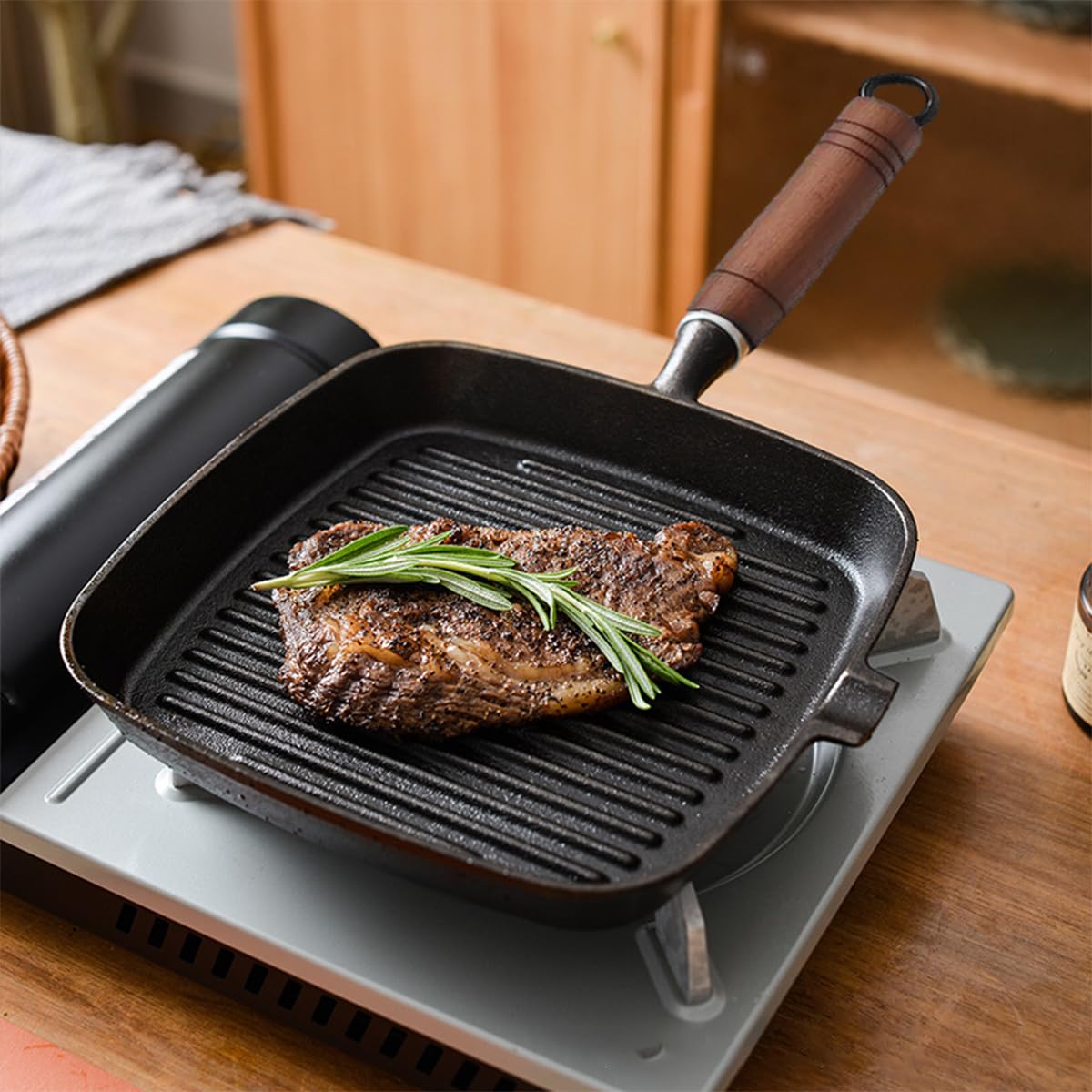 ステーキグリルパン Amazon.co.jp: フライパン グリルパン 魚焼き ステーキ 24cm IH対応 直