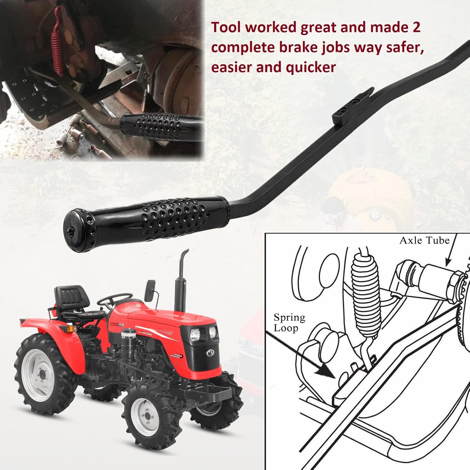 5081 S-Cam Air Semi Spring Brake Tools Snap-on Installer Tool for Heavy Duty Tractors and Trailers