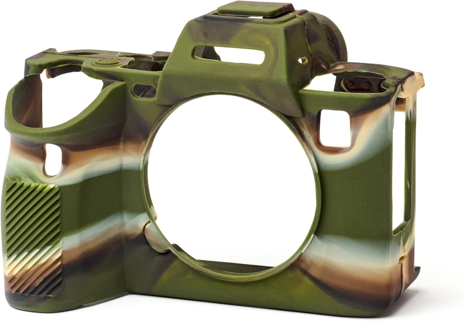 easyCover Protective Silicone Camera Case for Sony A7 V / A7R VI Camouflage