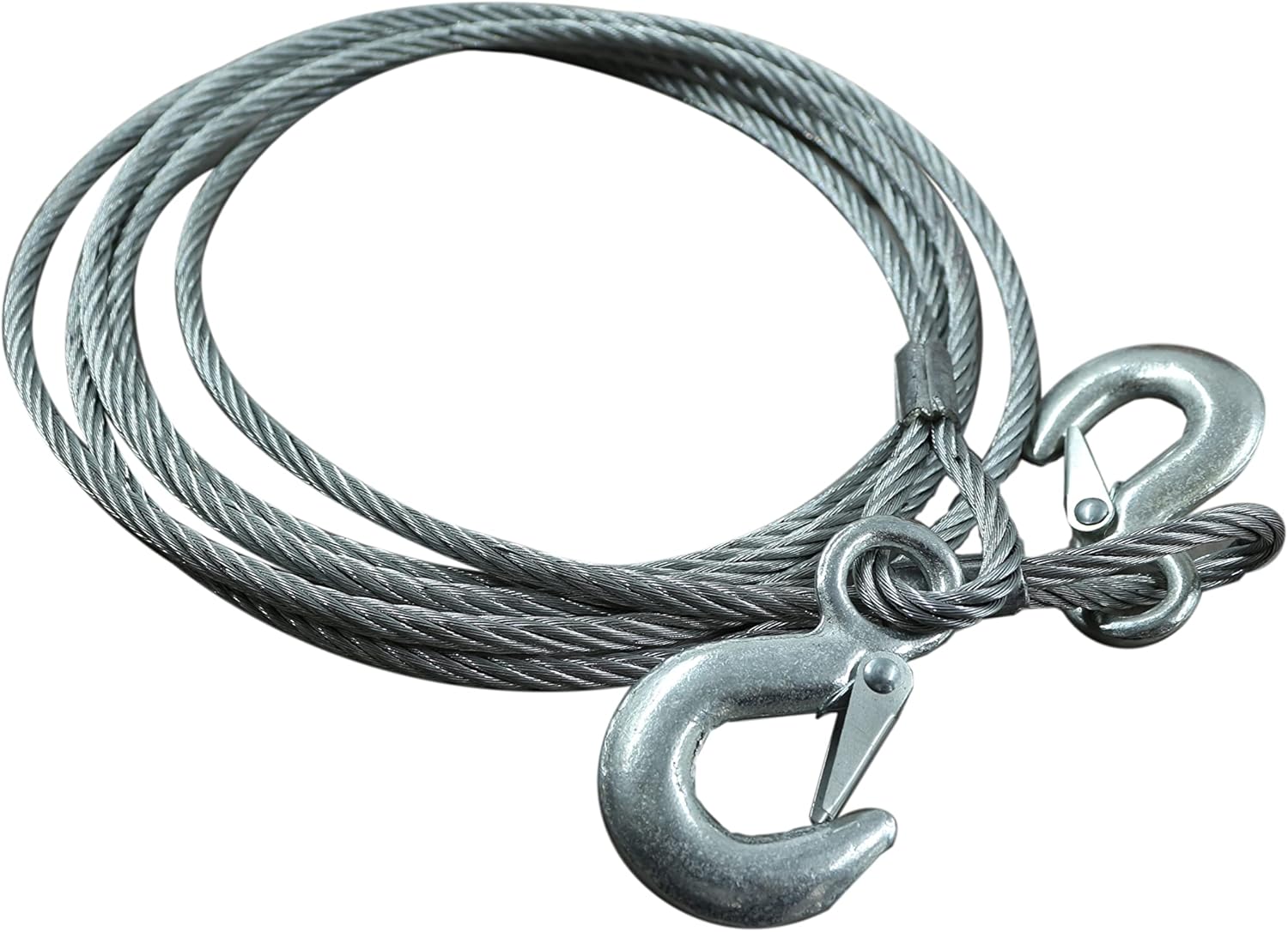 Cavo Di Sicurezza Per Rimorchio - Con Gancio, Acciaio, 1m, Rosso, Per Trazione Sicura - Foto 6