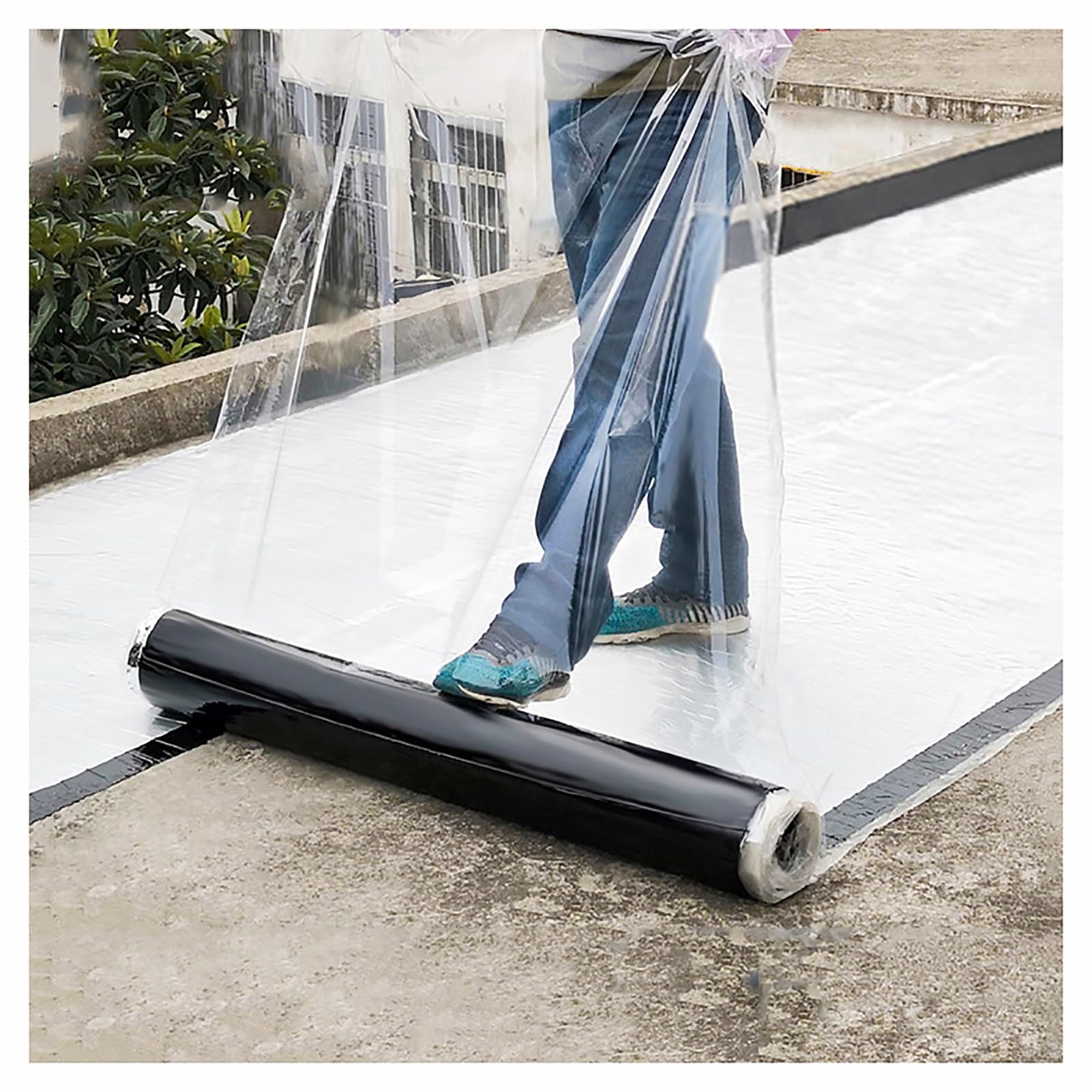 Feuille d'aluminium argentée de toiture pour mastic d'étanchéité durable 20m