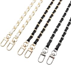 3 Pieces Chain Bag 120 cm Metal Chain Shoulder Chain Chains for Bags Crochet with Buckle for DIY Handbags Handbag A Fashionable Look