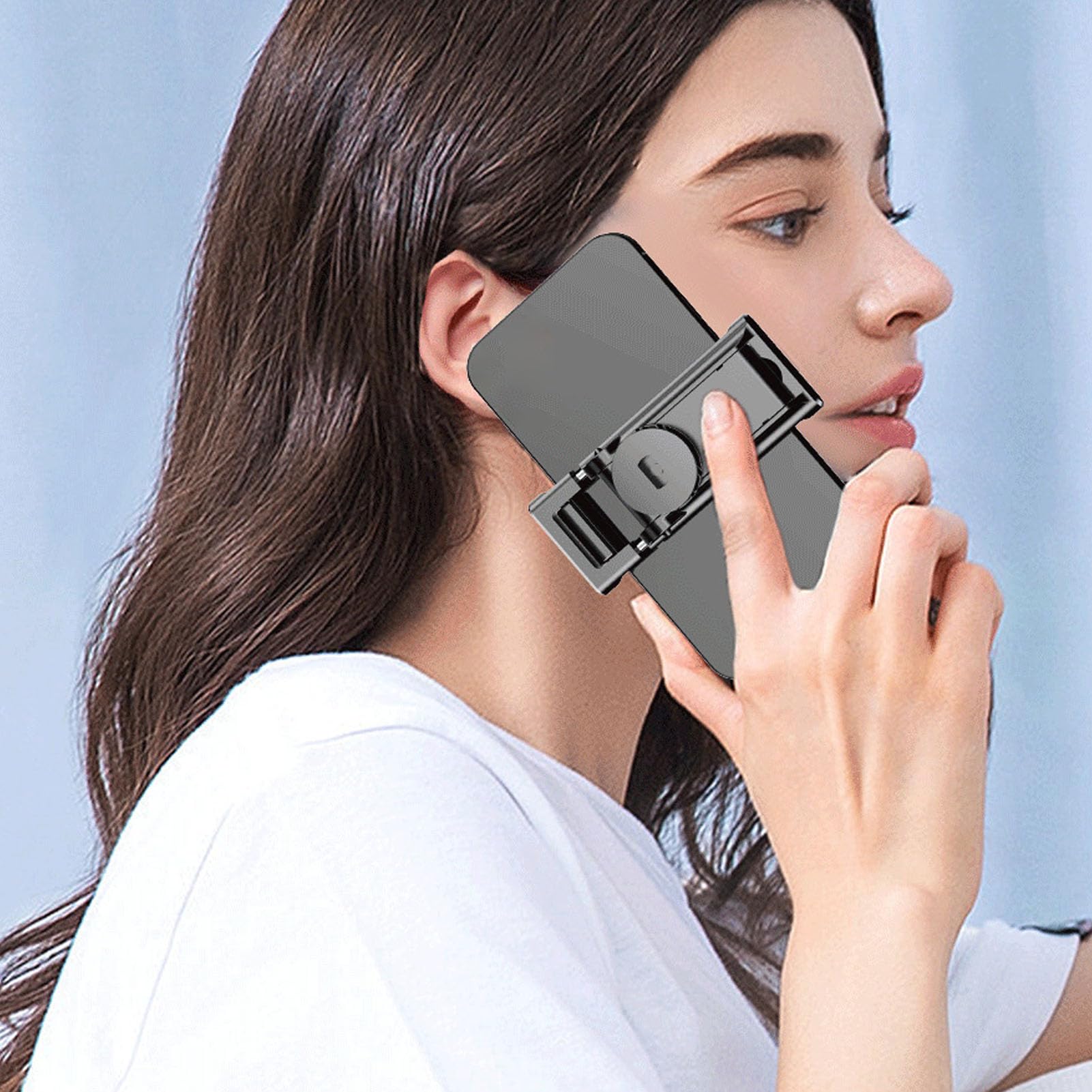 Treppiede Bluetooth Selfie Stick con Telecomando, Rotazione a