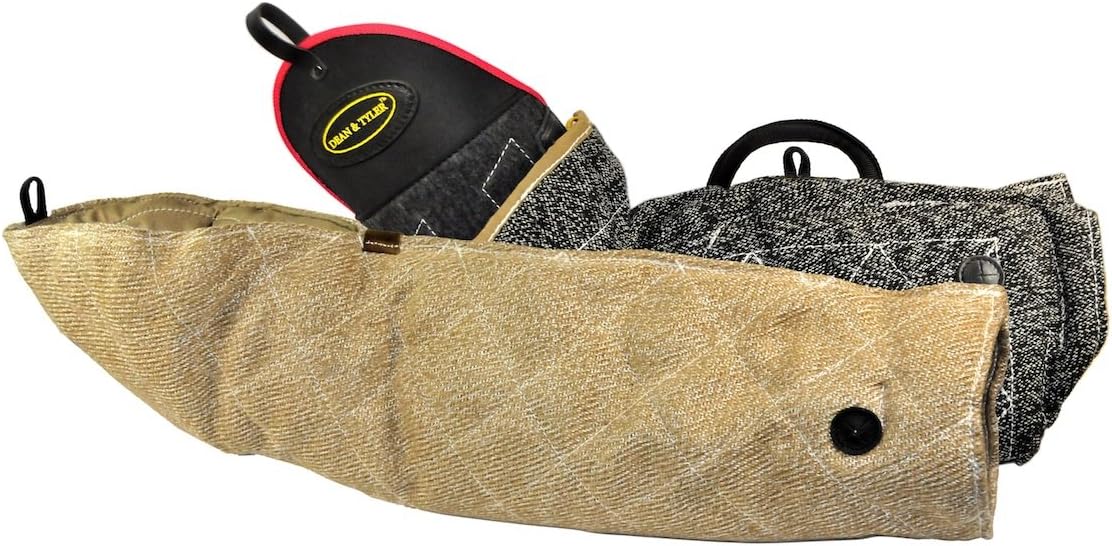 Dean & Tyler 2-Piece pro Bundle Set, Includes Bite Sleeve/Full Arm Bite Sleeve for Training Intermediate Dogs