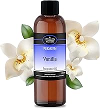 Essican Purelife Vanilla Fragrance Oil for Candle Making Scents 100ml, Scented Oils for Humidifier - Long Lasting Aroma Candle Scents Wax Melt Fragrance Oils for Soap Making & Bath Bombs