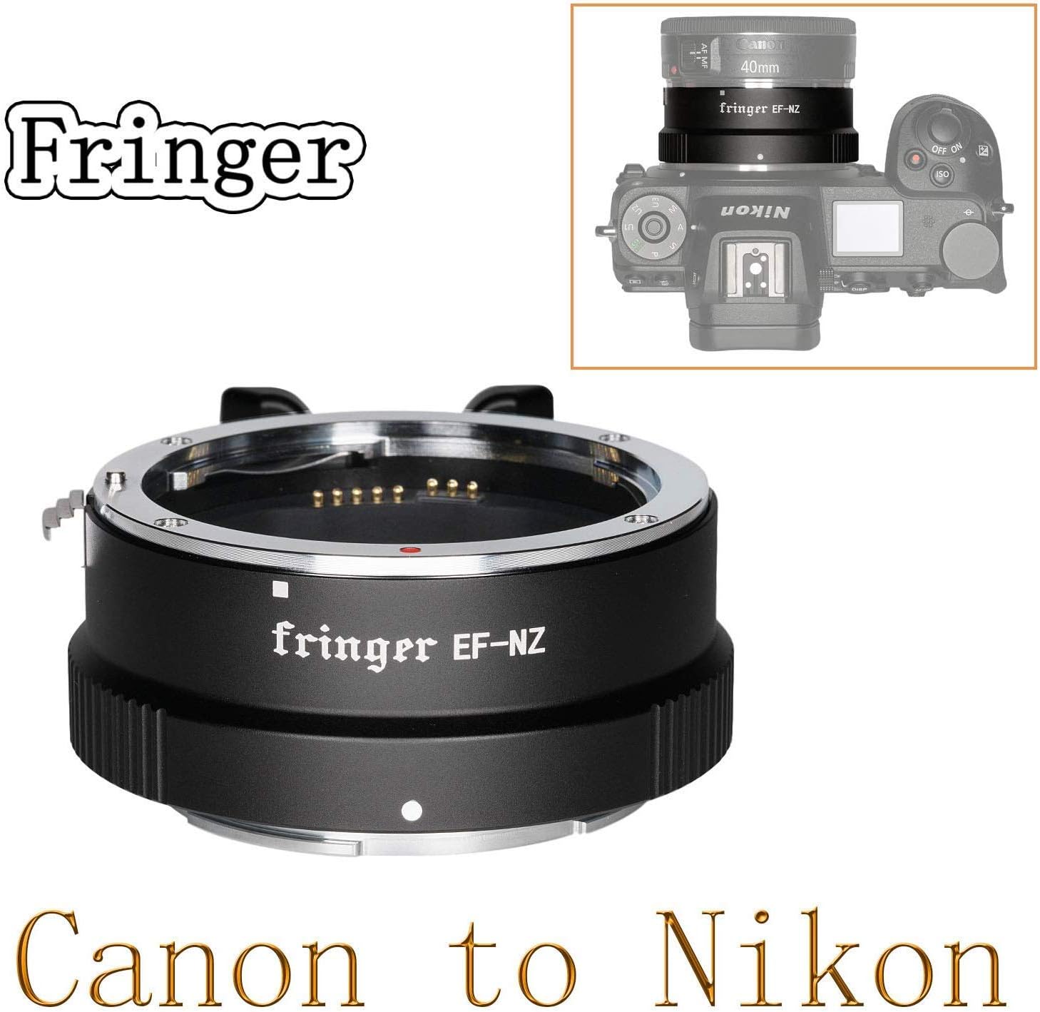 attacco lente per nikon