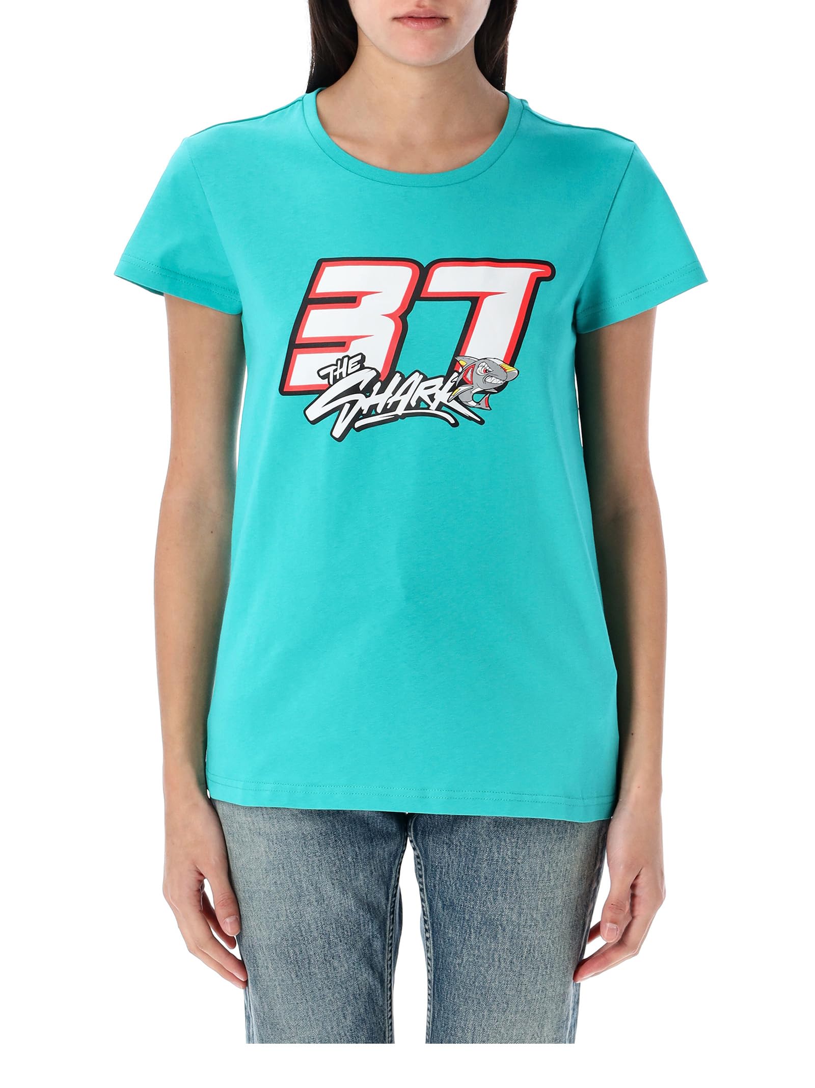 Gp Gruppo Pritelli Women's Acquamarina Woman T-Shirt Pedro Acosta - The Shark
