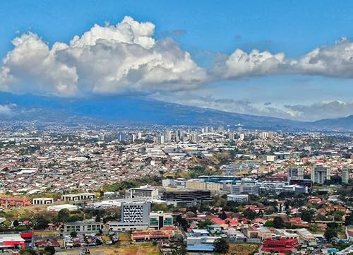 Miniatura 2 de Noah Jigsaw Puzzle Vista aérea de San José, Costa Rica desde Escazu 1000 Piezas