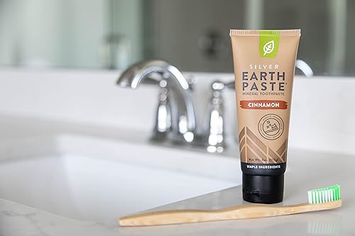 Miniatura 6 de Redmond Earthpaste - Pasta dental natural sin flúor, tubo de 4 onzas (paquete de 2, Lemon Twist)