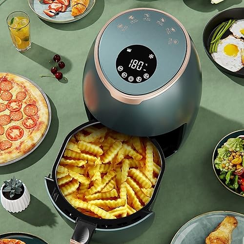 Miniatura 2 de DDYYCX Freidora de aire de 63 cuartos de galón horno freidora de aire freidora eléctrica de aire caliente olla de horno caliente inteligente