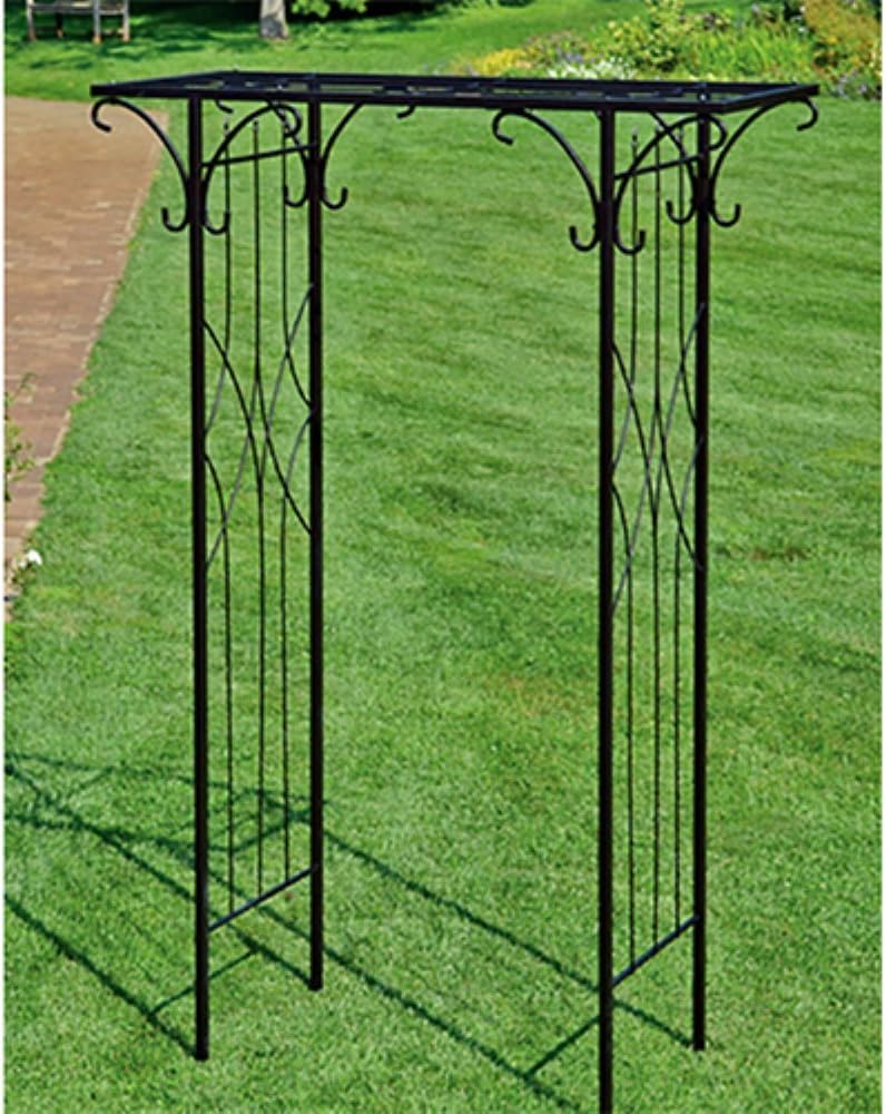 Craftsman Metal Flat-Top Arbor, Dark Antique Bronze