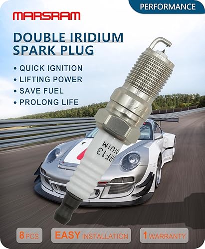 Miniatura 4 de Marsram Paquete de bobinas de encendido DG508 y bujías SP479 doble iridio para Ford F150 F250 F350 Lincoln Town Mercury 1000 2001 2002 2003 2004