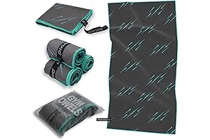Gym Towel Set: Microfiber Sweat Towels for Exercise Enthusiasts