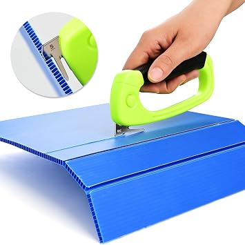 NEWISHTOOL Corrugated Plastic Cutter PP Hollow Board Cutting Tool, 2 Pack