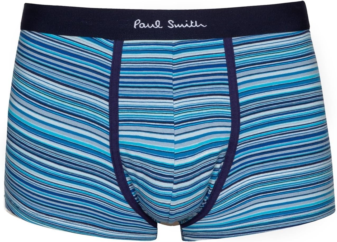 Paul Smith Ps Men's 'Signature Stripe' Mixed Organic-Cotton Boxer Briefs Seven Pack - Image 5