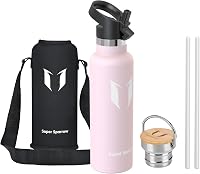 Super Sparrow rozsdamentes acél termoszpalack, BPA-mentes - cseresznyevirág - 620 ml 1