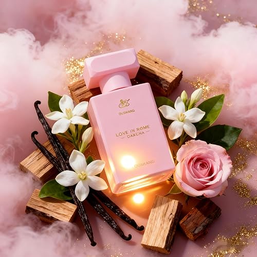 Miniatura 2 de Love in Rome - Perfume romántico floral afrutado para mujeres y hombres, fragancia amaderada de vainilla de jazmín, elegante perfume de larga