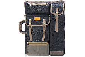 TRANSON Art Portfolio Case Artist Backpack - Canvas Bag for Artists -...