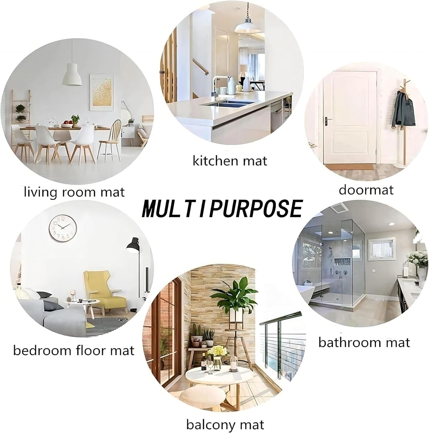 Personalized 3D Yin Yang Asian Dragon Element Area Rug, Anti-Skid Lounge Mat, Indoor Decorative Throw Carpet, Suitable for Leisure Area Bedside Accessories Cloakroom, White and Black Dragon -4