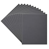 12PCS Sandpaper Sheets 9 x 11 Inch, 400 Grit Sand Paper Assorted for Wet/Dry Wood Metal Sanding, Polishing