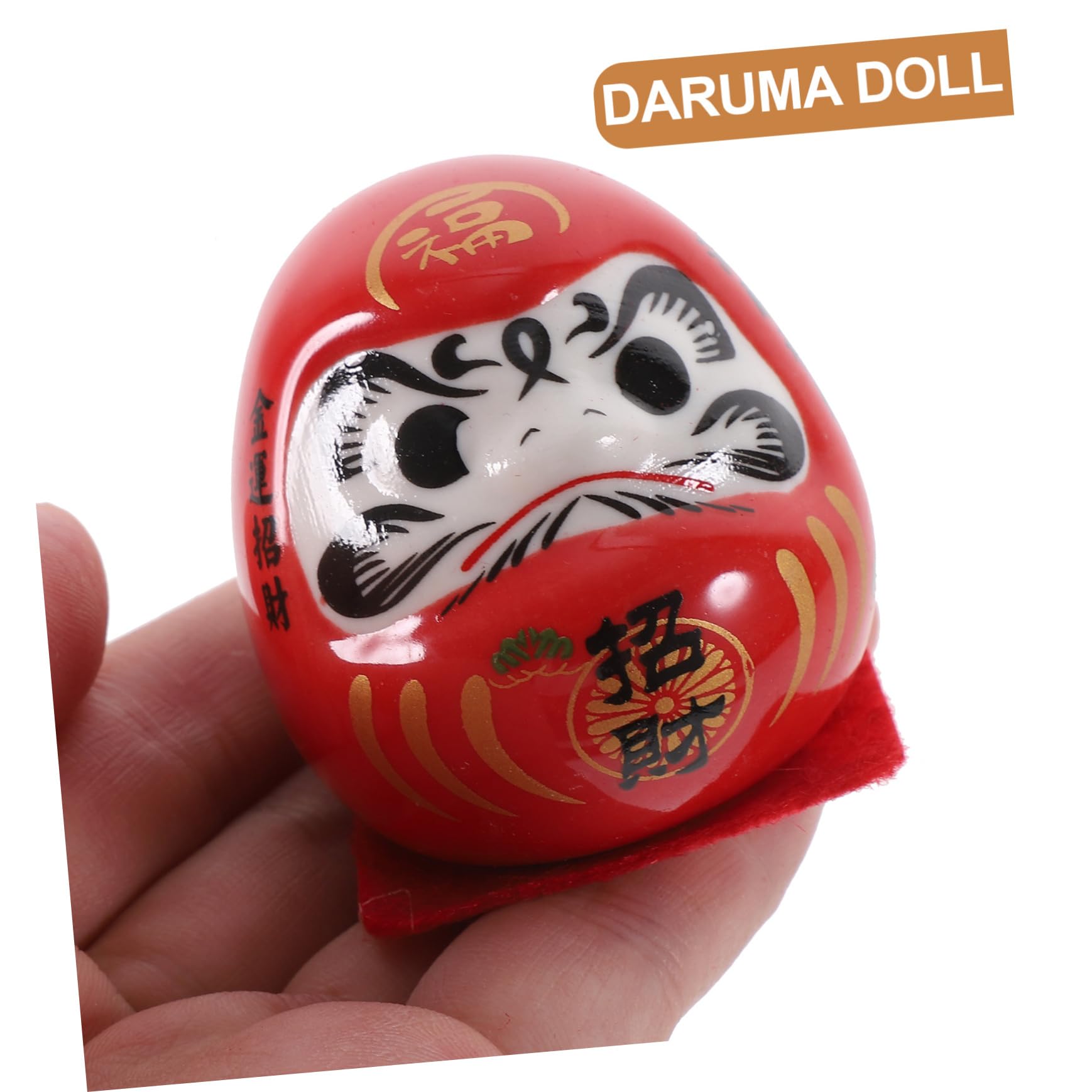 Amazon.co.jp: Holibanna 1 セット ダルマエッグ だるまの置物 だるま