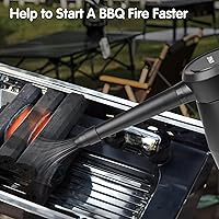 Vista 5 de AFMAT Soplador de aire eléctrico, repuesto para latas de aire comprimido, herramientas de limpieza multiusos con cable de 9.8 pies para electrónica