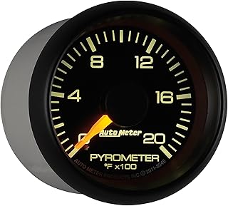 Auto Meter 8345 Chevy Factory Match Electric Pyrometer Gauge Kit