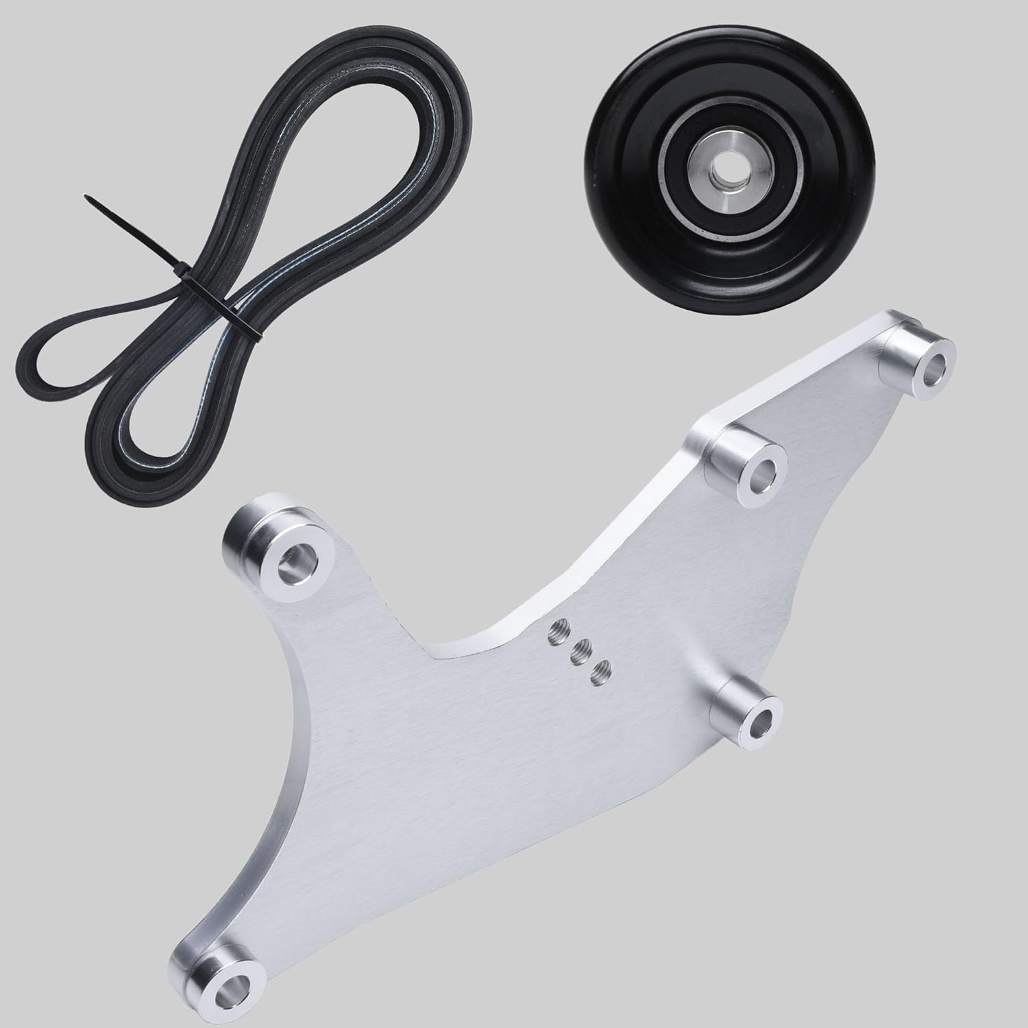 Alternator Bracket Kit compatible with 1999-2013 GM 4.8L 5.3L 6.0L 6.2L Vortec V8 Engine