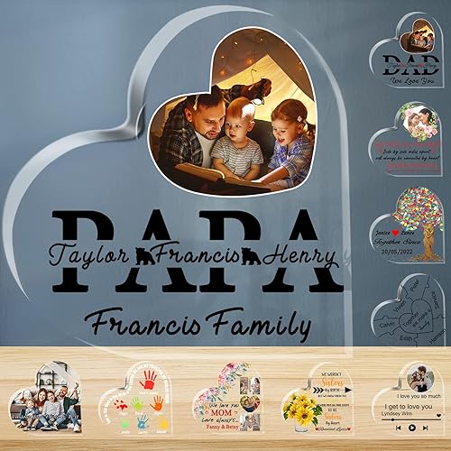 Miniatura 8 de Placa de canción acrílica personalizada con foto, cubierta de álbum de música personalizada escaneable Spotif QR, placa de imagen musical