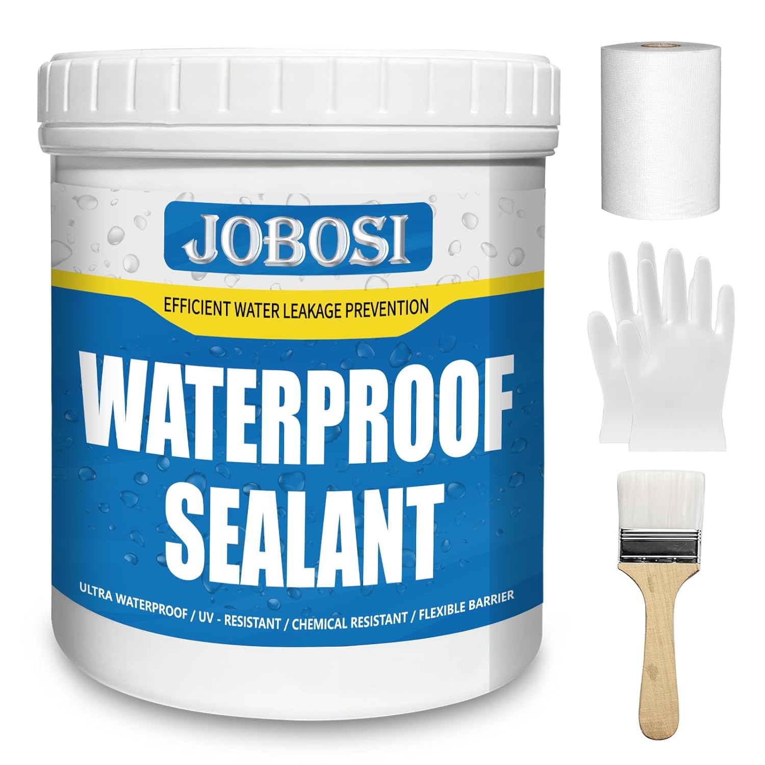 Transparent Waterproof Adhesive Liquid Waterproof-Sealant, Invisible WaterproofAgent Transparent Repairing Leak WaterproofAdhesive, Indoor & OutdoorWaterproof Coating 32.0 Fl Oz(1kg)