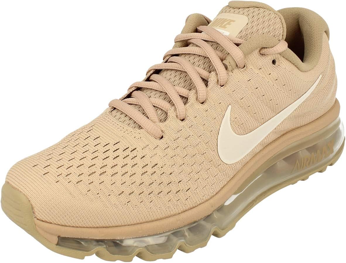 Amazon.com | Nike Mens Air Max 2017 Low Running Sneaker Sand Khaki