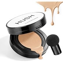 Perfect Cushion Foundation No.23 Natural Beige for Light with Neutral Skin Tone,Cosmetic Glow Foundation,Air Cushion CC Cream - Easy Application for All Skin Types