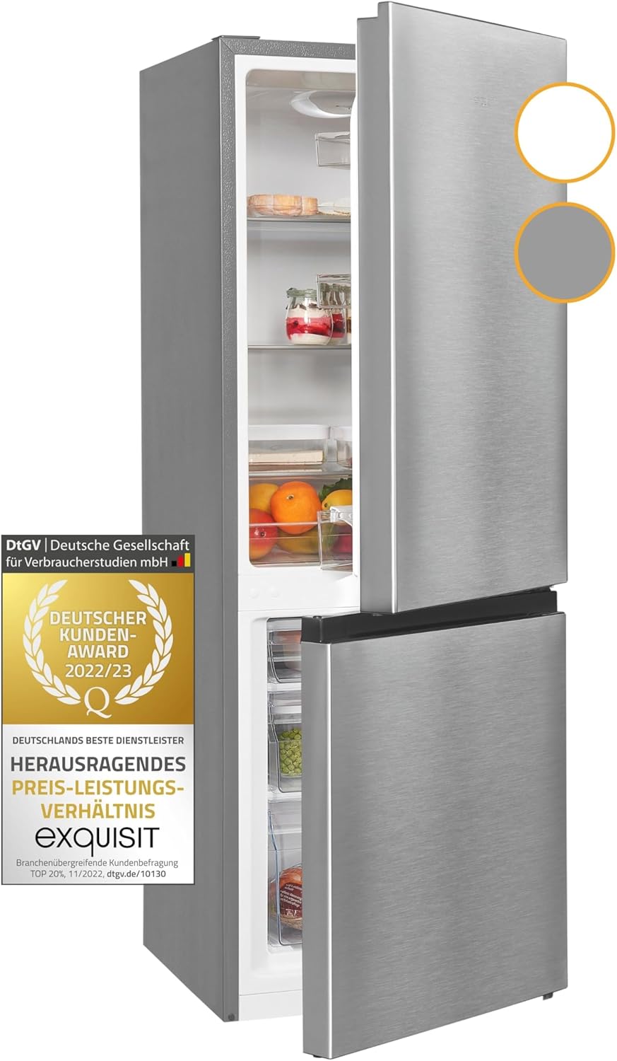 Exquisit Einbauherdset EHE 157-2 URBZ-Set - 58L Backofen Mit 7 Programmen