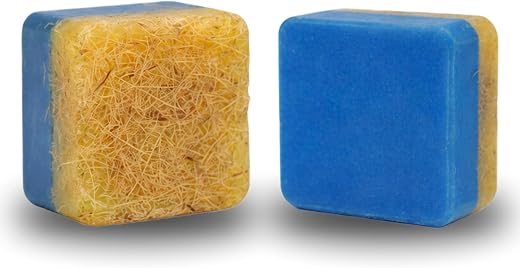 TRU HAIR &amp; SKIN RebelX 4-in-1 Ice Blast Scrub | Bathing Bar for Men |Handmade soap - 100gm | Pack of 2