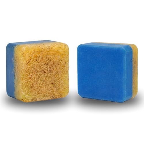 TRU HAIR & SKIN RebelX 4-in-1 Ice Blast Scrub | Bathing Bar for Men |Handmade soap - 100gm | Pack of 2