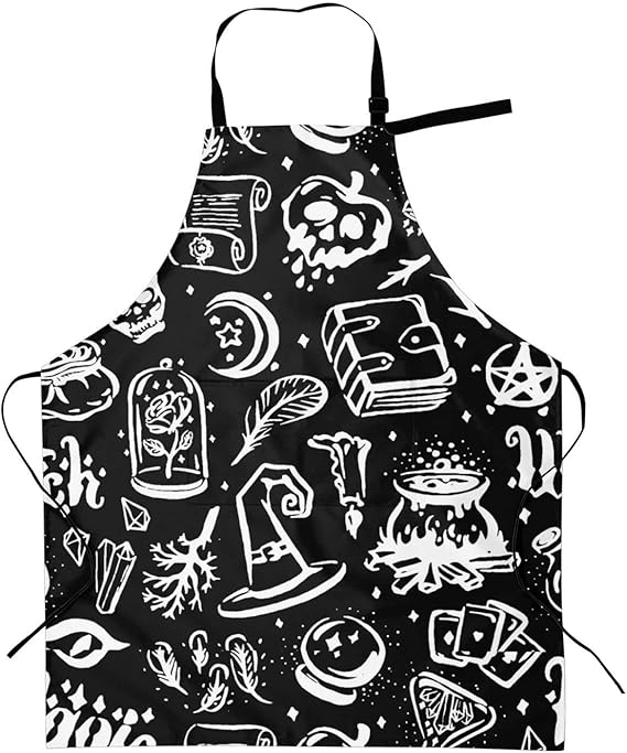 Funny Bbq Adjustable Apron For Women Men Birthday Gifts Grilling Cooking Master Chef Bib 2 Pockets