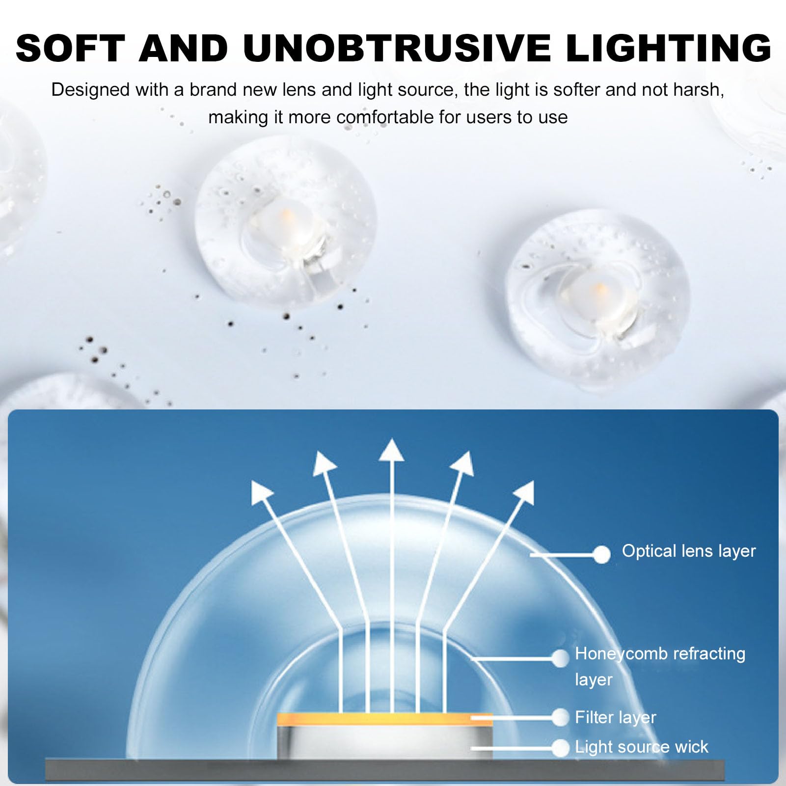 Mobile Phone Fill Light Adjustable Portable LED Live Broadcast Selfie Light for Mobile Phone Tablet Computer