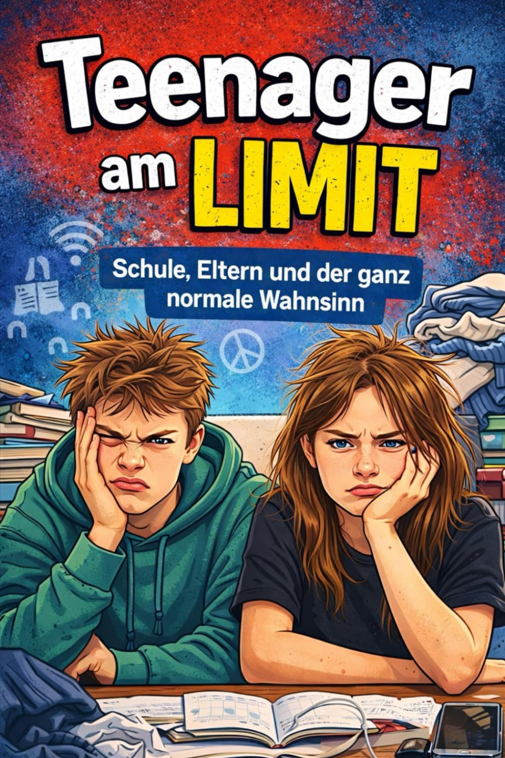 Teenager am LIMIT: Schule, Eltern und der ganz normale Wahnsinn – Ehrliche Gedanken, lustige Sprüche und das echte Teenagerleben