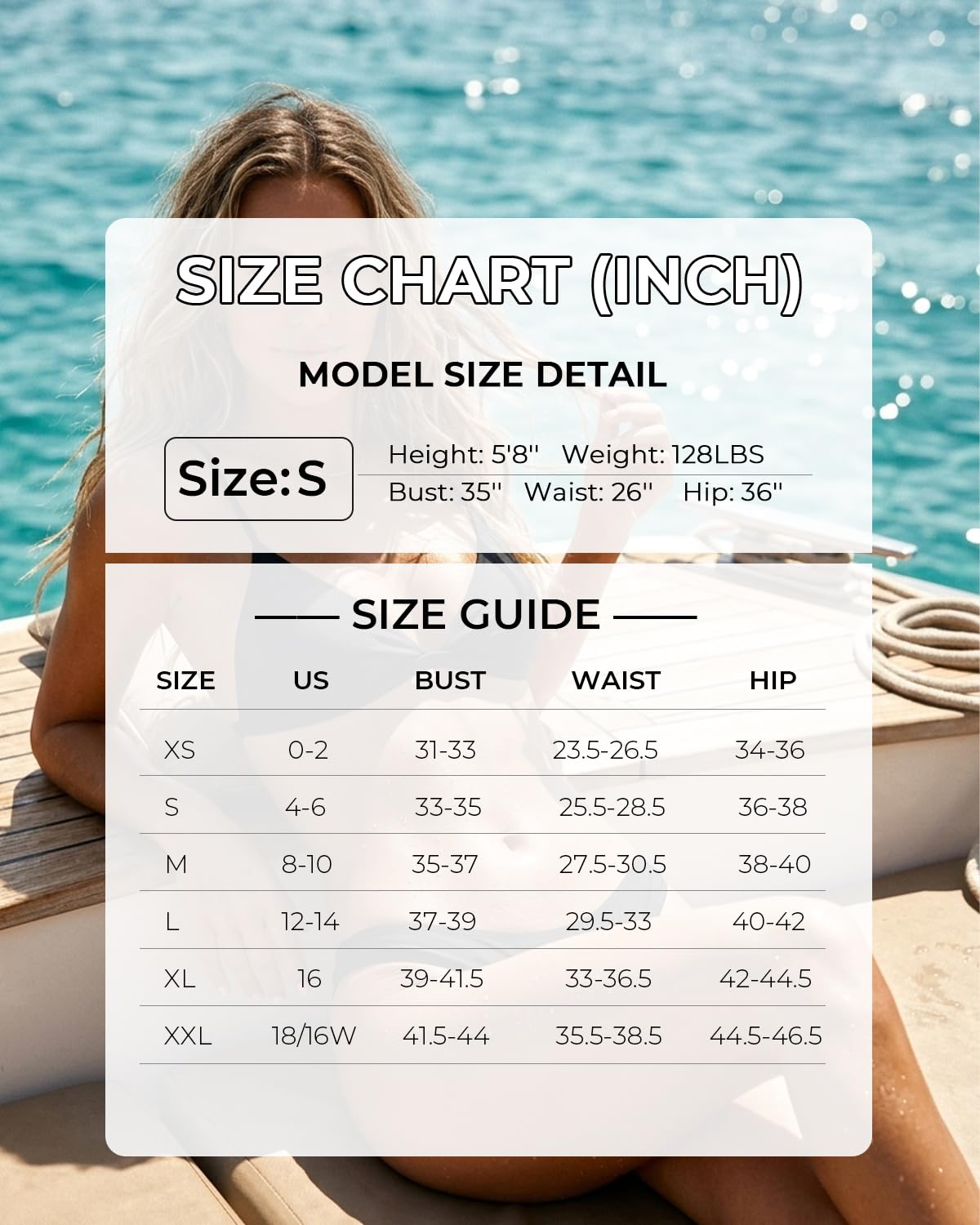 Aqua Eve Women Two Piece Bikini High Cut Swimsuit Triangle Bathing Suit Cheeky Bikini Set Black S