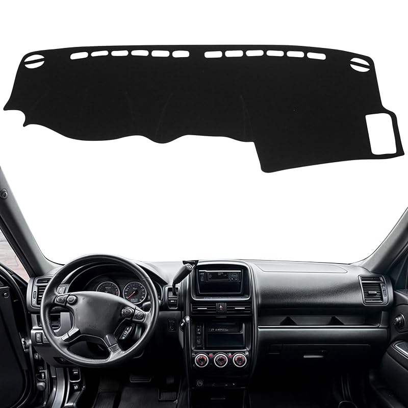 Capa para Painel Marsrut compatível com Honda CR-V 2002 a 2006, lado esquerdo, antiderrapante, com recortes para ventilação