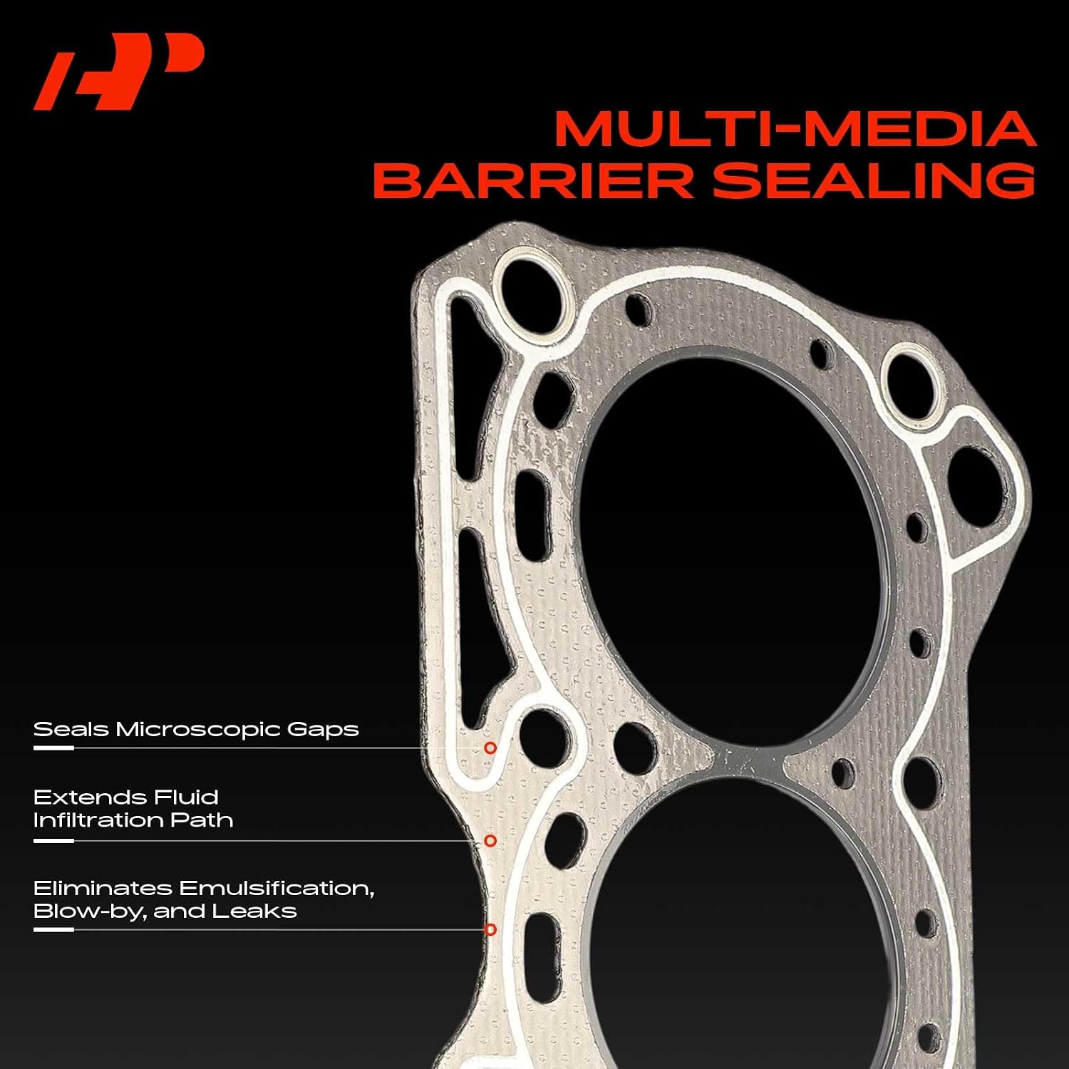 A-Premium L4 1.3L Engine Cylinder Head Gasket Compatible with Chevrolet Metro 1992 1998-2001 & Geo Metro 1992-1997 & Pontiac Firefly 1994-2000 & Suzuki Samurai 1985-1995, Sidekick 1989, SJ413, Swift
