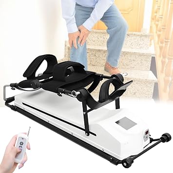 Knee Rehabilitation Trainer, Smart Adjustable Leg Stretcher 0-120, CPM Machine Knee Exercise Continuous Passive Motion Leg Exercise Unit for Joint Stiffness, Post-Fracture Recovery S