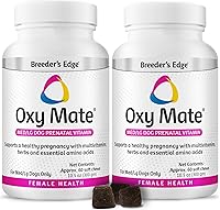 Vista 11 de Breeder's Edge Oxy Mate - Vitaminas prenatales para perros, suplemento integral para perros embarazadas y gatos enriquecidos con nutrientes