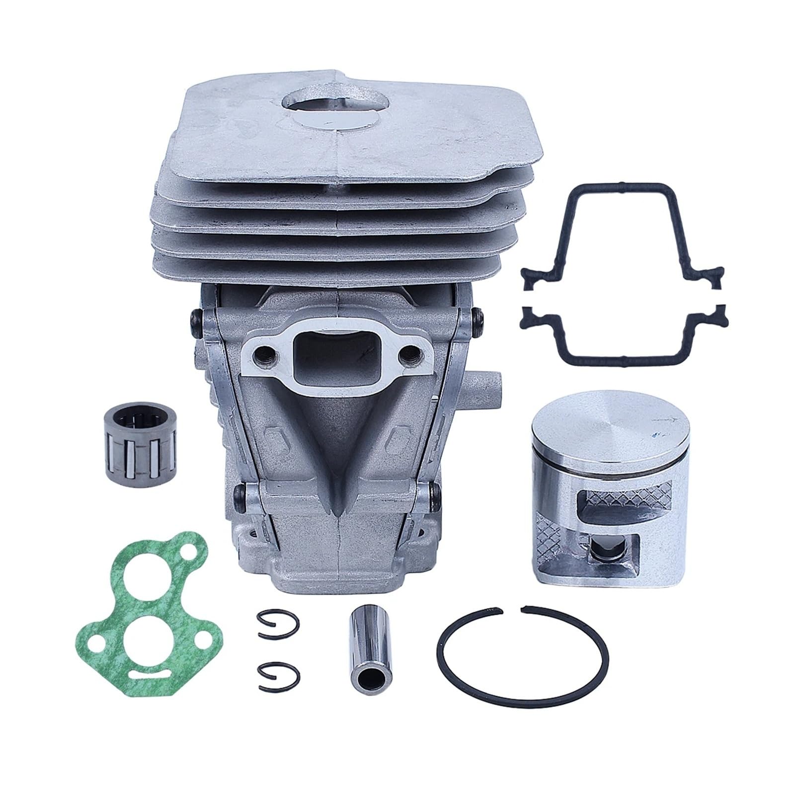 Kit de juntas y cojinetes de pistón de cilindro de 41 mm for motor de motosierra H-u-s-q-v-a-r-n=a 435, 440 y 440e, piezas for herramientas de jardinería.