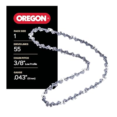 Oregon R55 AdvanceCut Chainsaw Chain for 16-Inch Bar; Fits Stihl MS 017, MS 170, MS 171, MS 180 C & More.043-Inch Gauge, 55 Drive Links