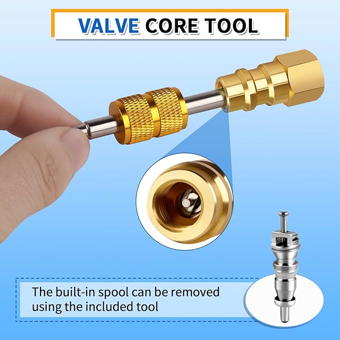 Kit de Válvula Perforadora Boltigen BPV31 para Refrigerador con Adaptador R12 a R134a miniatura 3