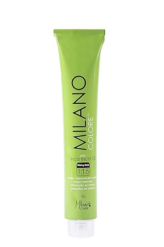 Miniatura 9 de Milano Colore - Tratamiento nutritivo para teñir el cabello - Tinte permanente para el cabello - Crema de color para el cabello (crema de peróxido