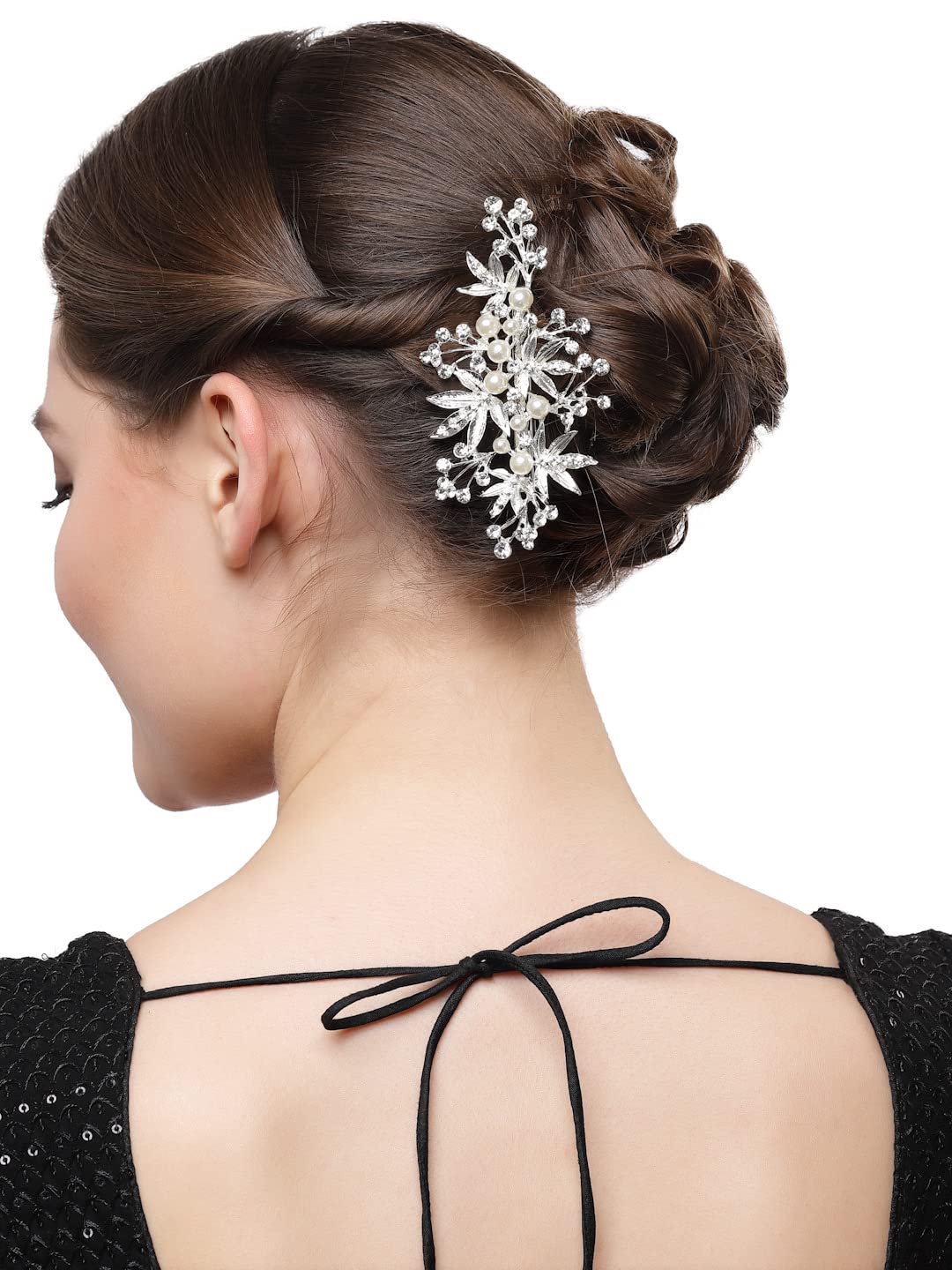 Vogue Hair Accessories Hair Clip Hair Pin For Women And Girls (Silver-Vha_306) 1